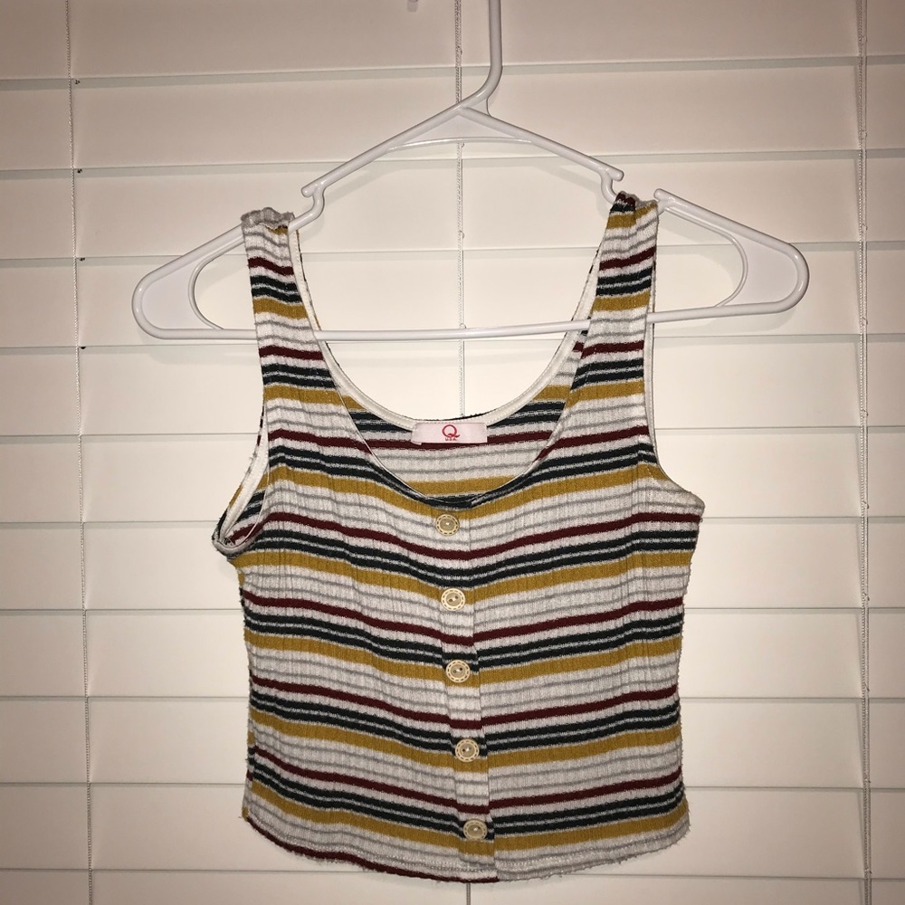 Striped tank top